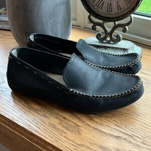 Men’s Frye & Co. black slip ons. Size 9.5